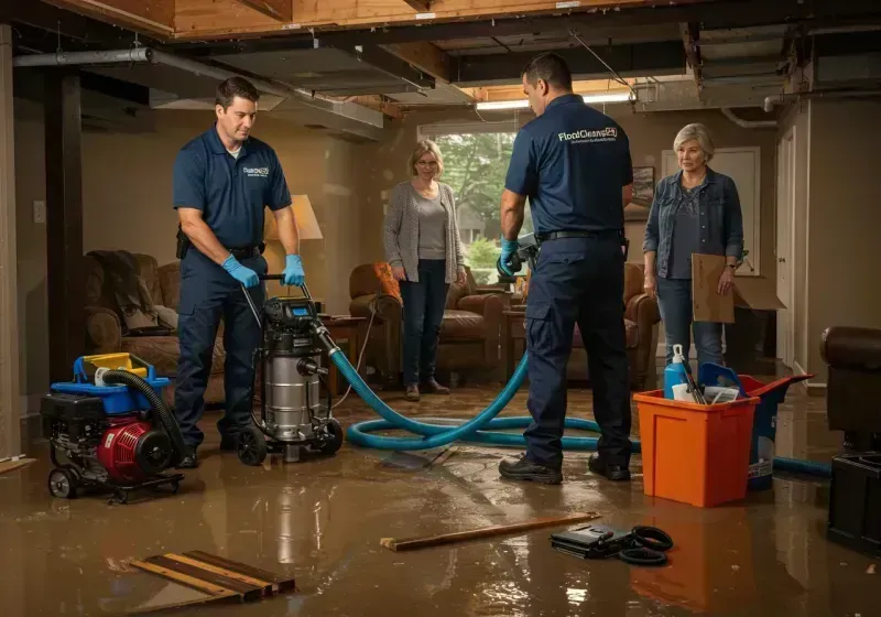 Basement Water Extraction and Removal Techniques process in Claypool Hill, VA